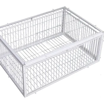 40*30*26cm Foldable galvanised bird trap cage feral pigeon humane way with the one-way entrance trapping pigeons doves In cages