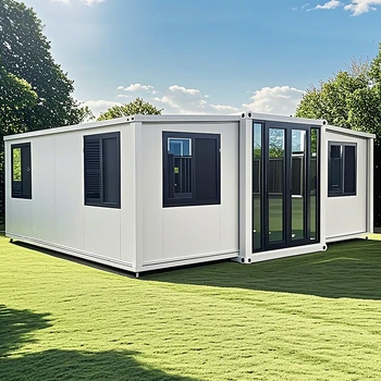 Expandable Manufactured Container Houses 2- 3 Bedrooms Tiny Foldable Houses Good Price Prefabricated Prefab Modular House