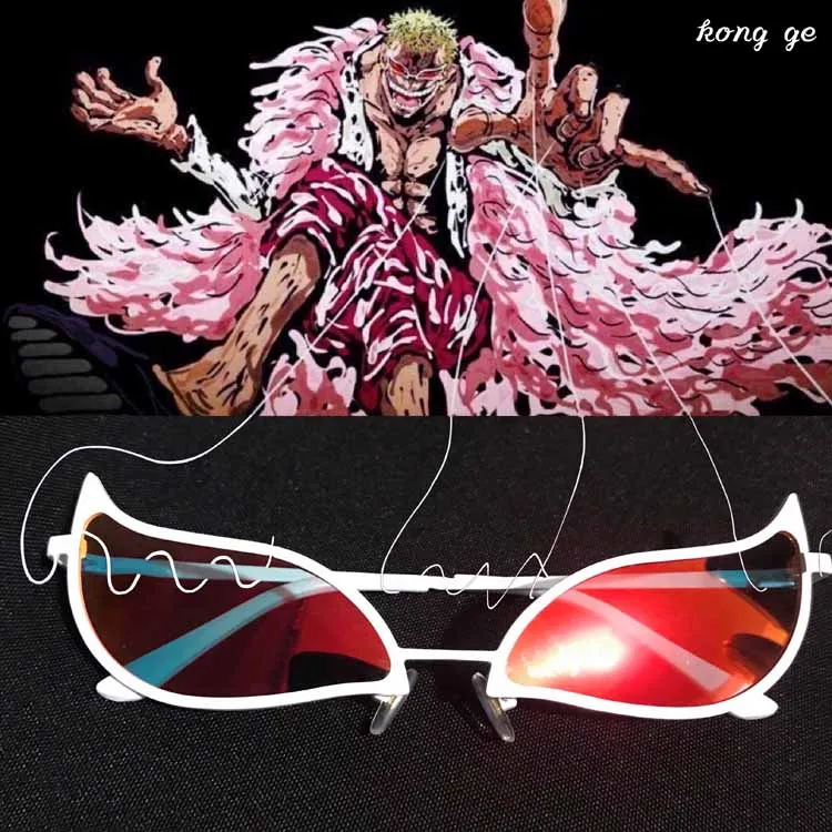 Óculos de sol e Cosplay Doflamingo One Piece – HakiAnime