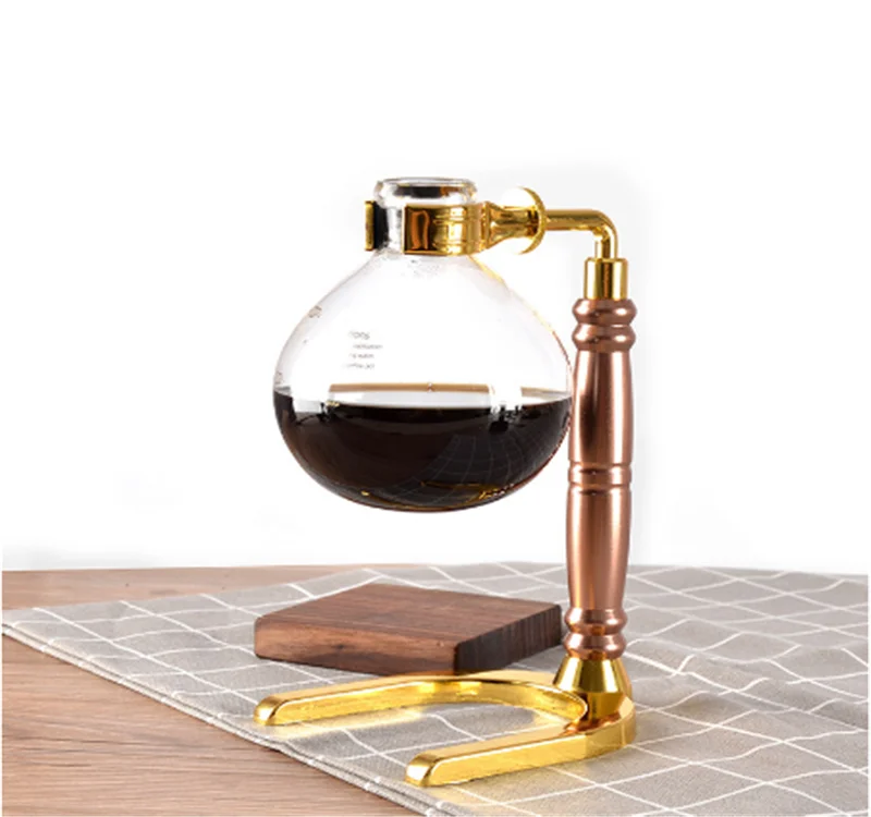 Japanese Style Siphon Coffee Maker Tea Siphon Pot Vacuum Coffeemaker Glass  Type Coffee Machine Filter