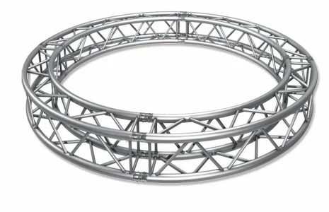290 mm Cirkelscene-truss, aluminium, begivenheds-truss, løftesystem, cirkulær rund kurvebue-truss til tilpasning
