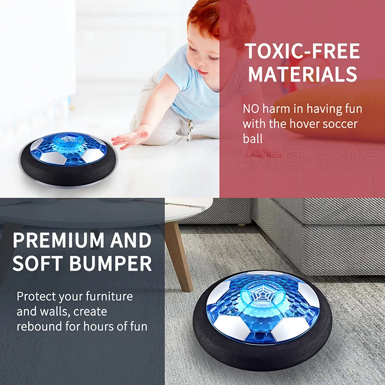 Kids Toys Air Power Hover Soccer Ball 