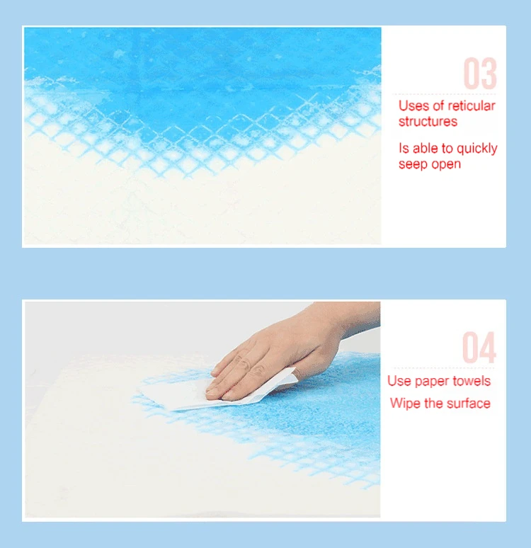 Wholesale Environmentally Friendly Disposable Puppy Pee Pad With Leak