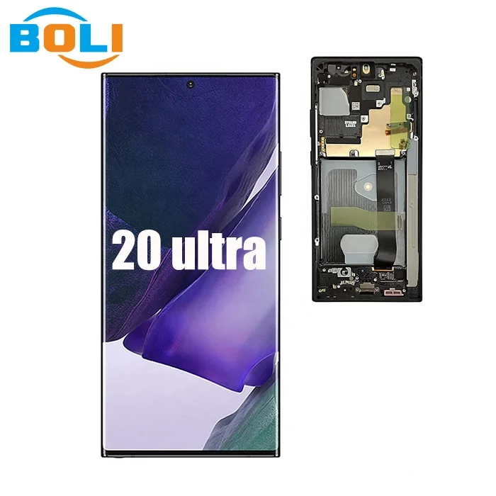 Pantalla Lcd for Samsung Note 20 Ultra 5G Original Lcd for Note 20 Ultra  Screen Replacement for Samsung Note 20 Ultra Display