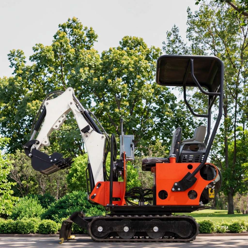 Beste Verkoop Goedkoopste Excavator 0,8Ton EPA CE Kleine Mini-Gracht voor Tuin te Koop