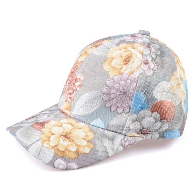 Women Baseball Cap Girls Snapback Caps Hats For Women Fashion Flower Lady Hat... 
