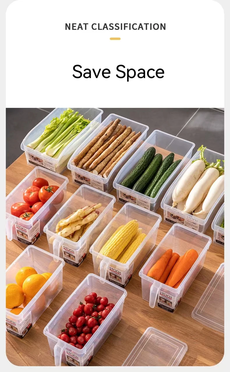 Ecofriendly Pantry Food Containers Storage Transparent Preserving