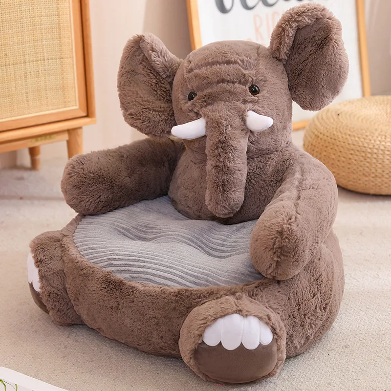 Plush Chair Childrens Elephant Chair Chaise Sweet Seats Elephant - Main Image