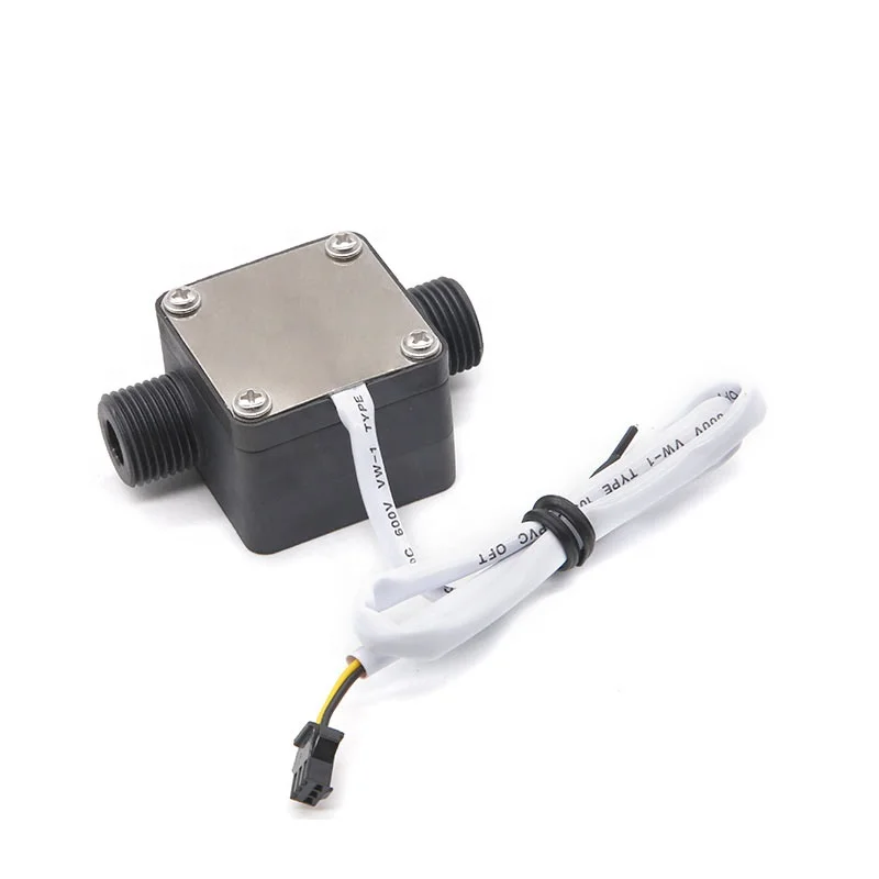 High Accuracy PPS Gear Flowmeter Manufacturer OEM Liquid Flow Meter for LPG Fuel Car Washer Water Sensor 24VDC 0.5-20L/min
