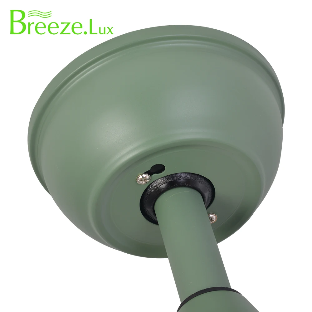 Breezelux Modern Simple Invisible 3 Blades 42 Inch LED Remote Control Ceiling Fan Light