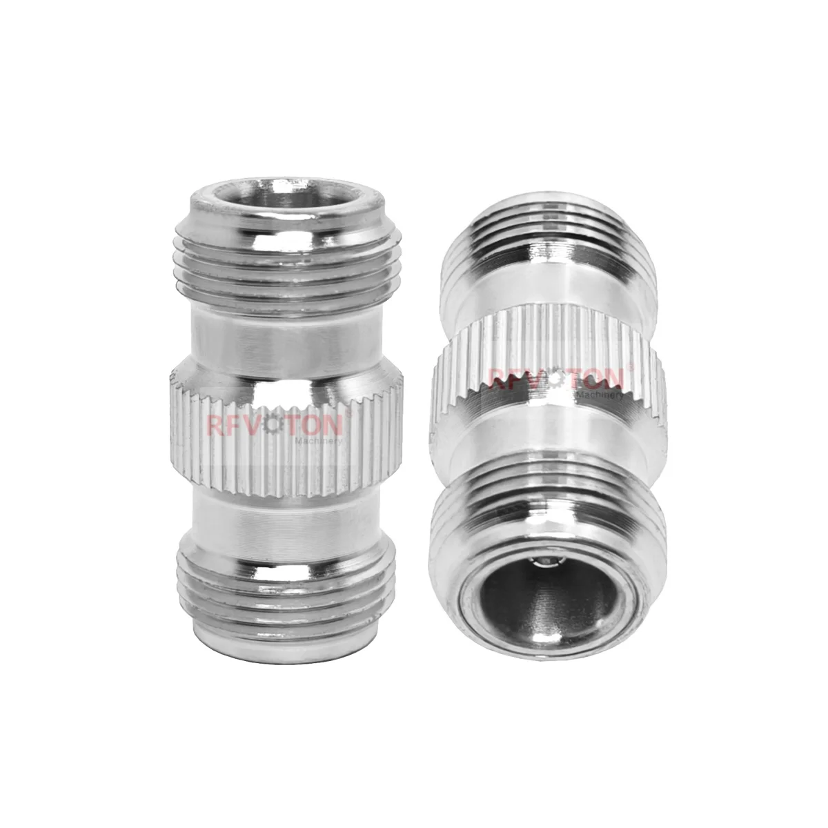 Factory 50 Ohm N Type Female to N Type Female Adapter Panel Mounting N-KK Rf Coaxial Connector Coax Adaptors in Stock
