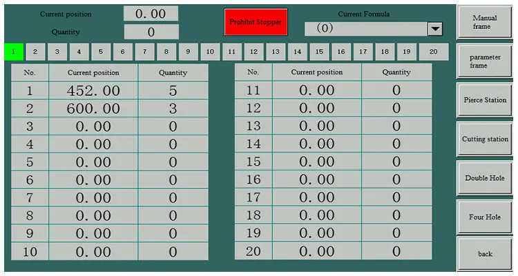 Servo Positioning Bending Busbar Machine