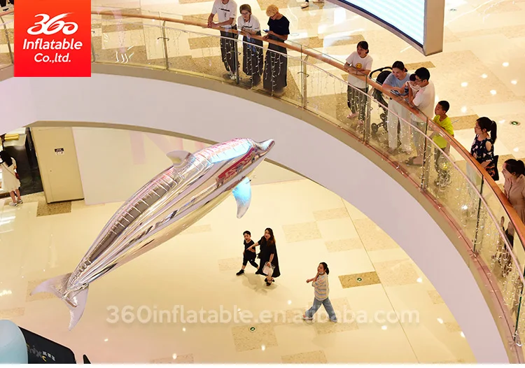 Custom High Quality Remote Control Flight Helium Dolphins Cartoon