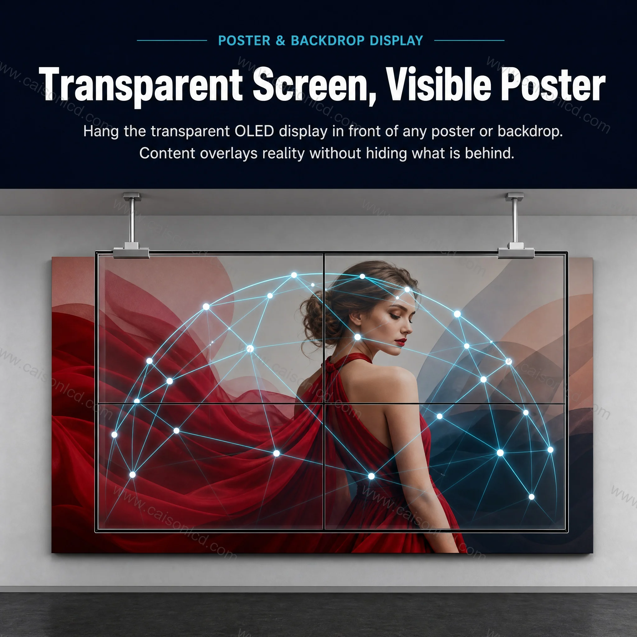 product 30 inch transparent oled panel lw300pxl hrt1 new and original support 1366rgb768digital signage amoled transparent screen-15