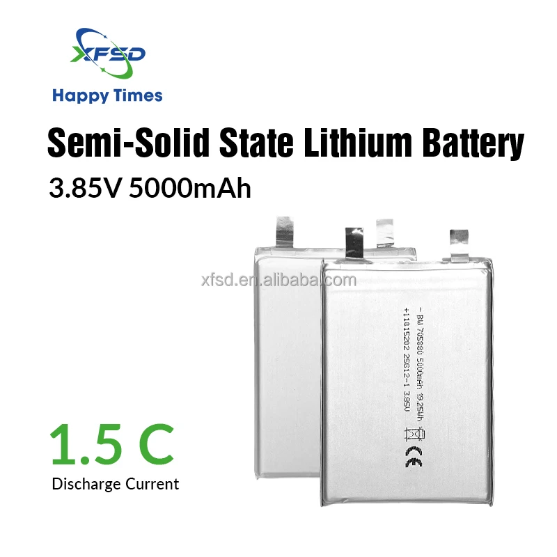 BW705880 3,85 V 5000 mAh Polučvrsta baterijska ćelija
