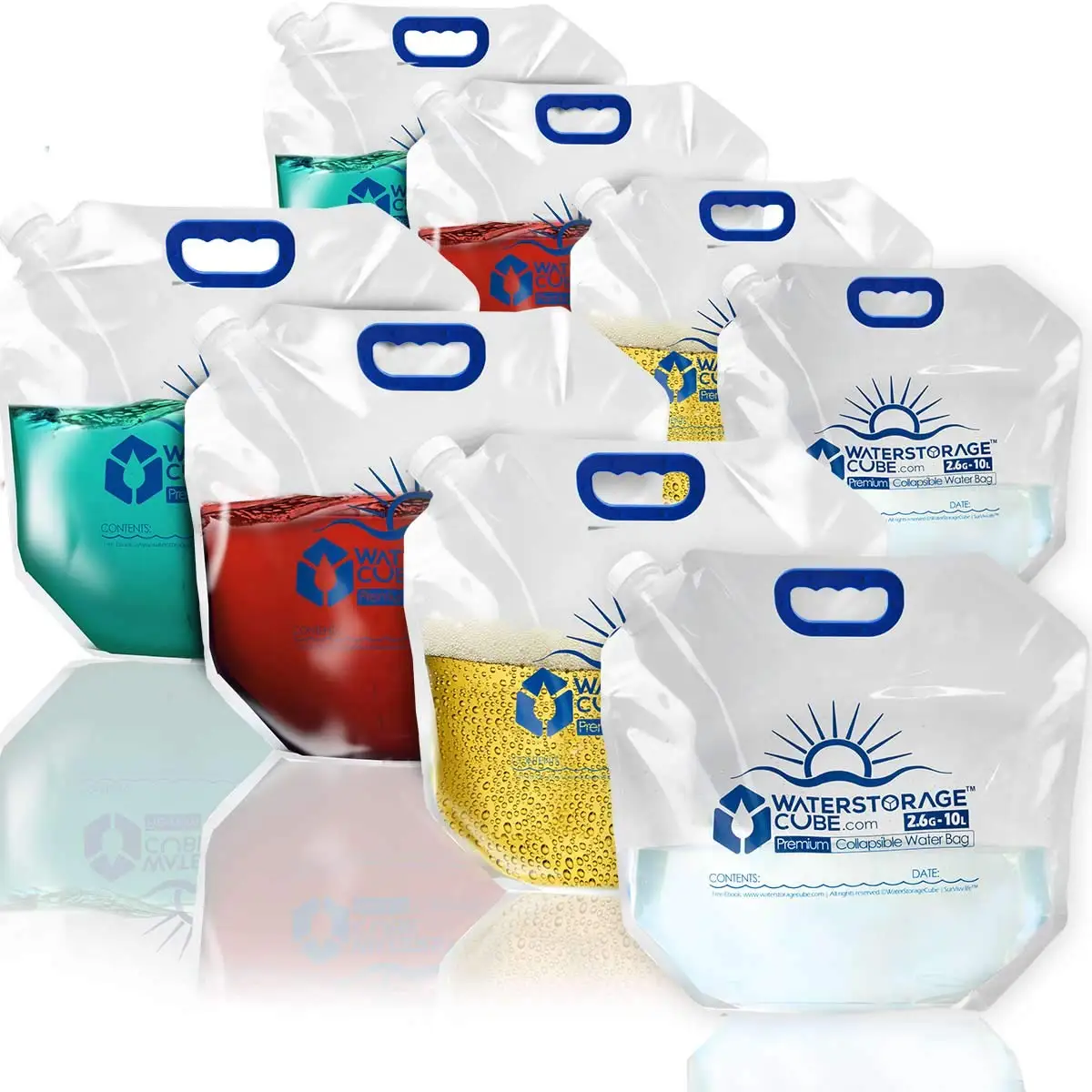 Sainsun Custom Container 5L Liquid Packaging Plastic Refill Spout  Handle Storage Bags for Laundry Detergent Milk Water Liquid