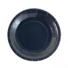 Plato de papel de 7 pulgadas * 10 piezas * Negro