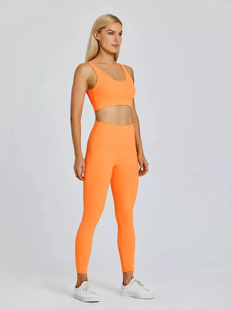 Wholesale 2 Piece Workout Women Wholesale Yoga Wear Running Fitness Tracksuits Gym Fitness