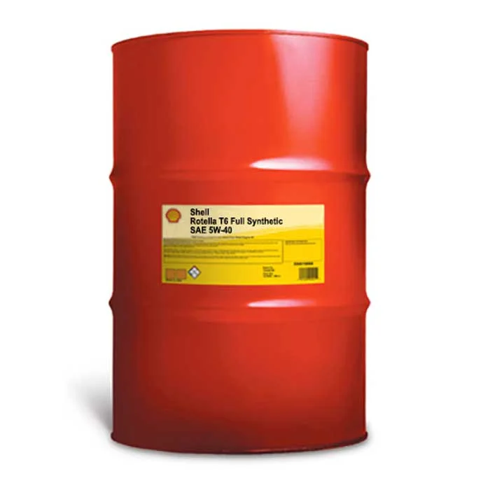 For T6 Full Synthetic SAE 5W-40 Diesel Engine Motor Oil 55 Gallons/1 ...
