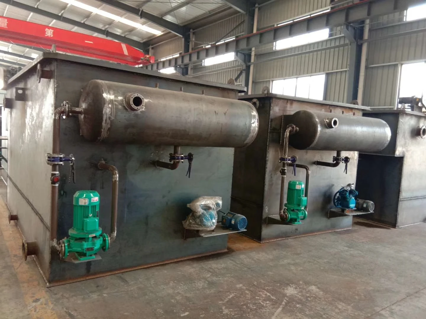 Flat Flow Dissolved Air Flotation DAF System Unit Solid Liquid ...