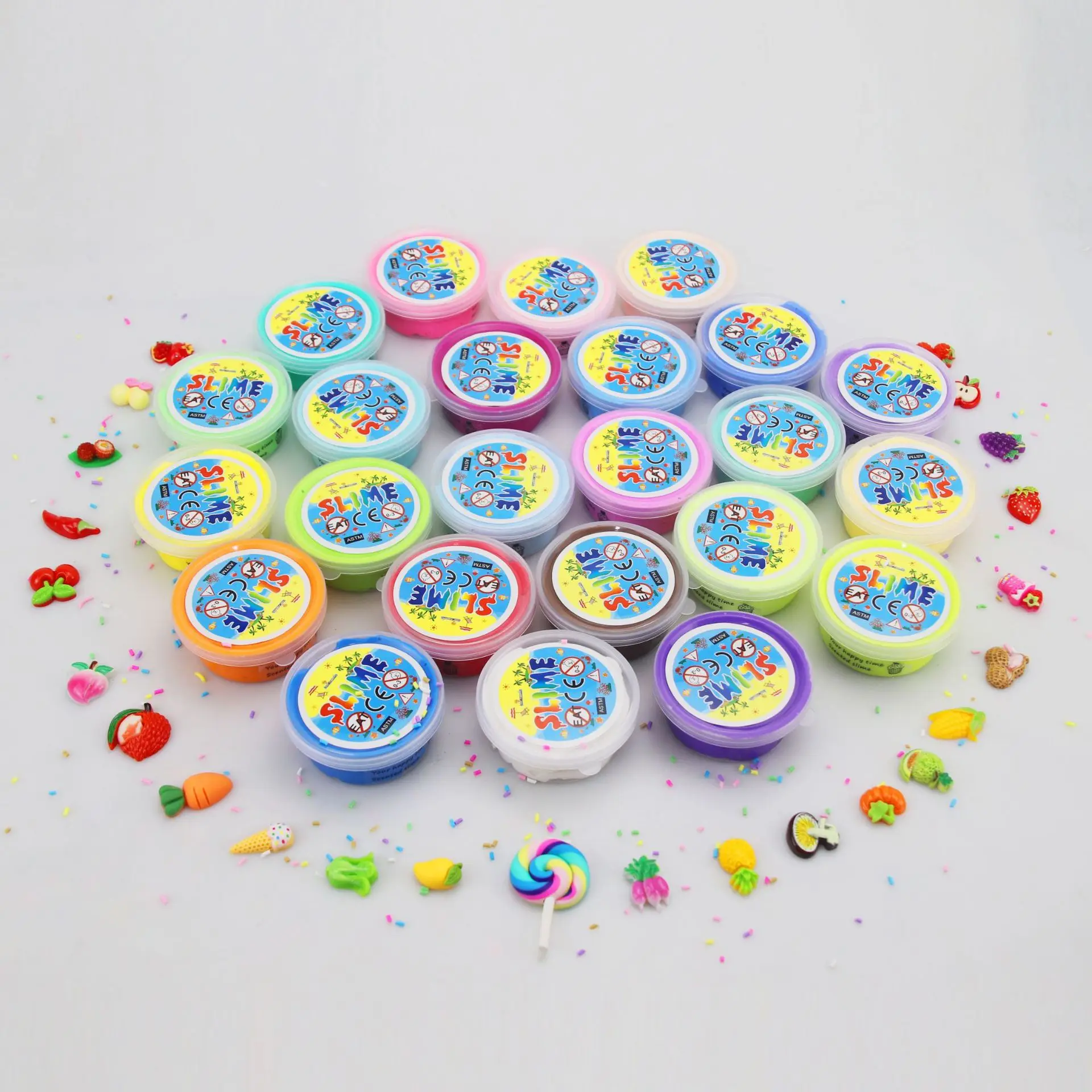 Rainbow Slime, Button