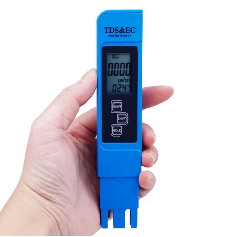 Hoë Kwaliteit Tds Draagbare Meter met Goed Tds Sensor vir Akwarium Akwakultuur Gebruik
