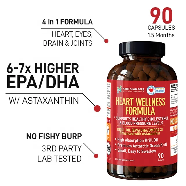 [Новинка] GMP сертифицированные объекты все натуральные медицинские добавки мягкое масло Red Krill
