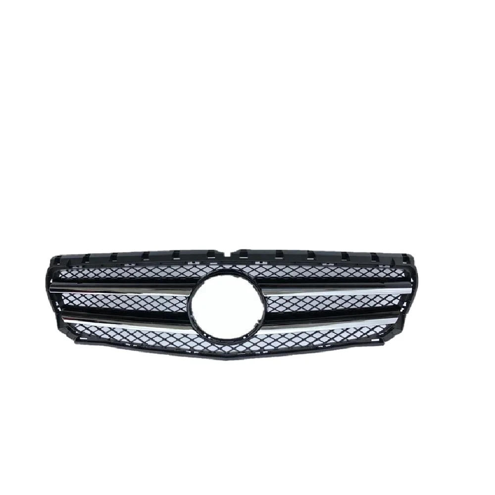 OEM Replacement Crash Parts Front Chrome Black n Silver Grid Grille for Mercedes W245 W246 B Class A1698802183 A2468801283