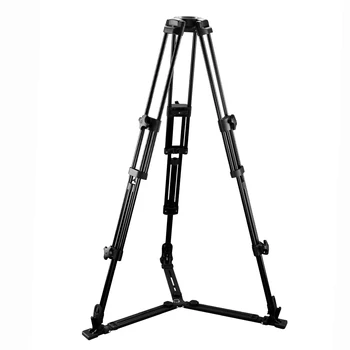 E-IMAGE EI7080AA Professional  Heavy Duty Two-Stage Aluminum 100mm Bowl Video Tripod for Video Camera Camcorders detail image