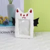 Little monster card holder white-regular size