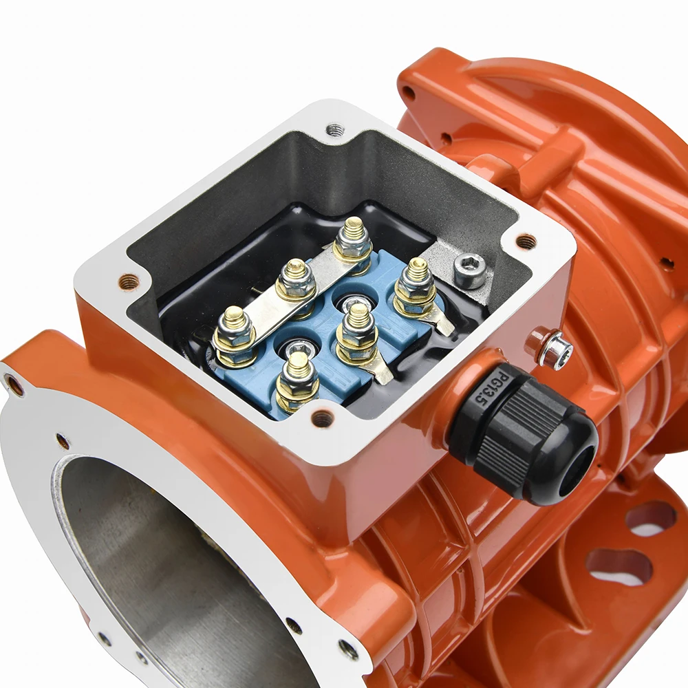 Small 3 Phase AC Brushless Vibrating Plate Motor 120v for Vibrator Feeder & Packing Machine Tumbler Vibrating Machine