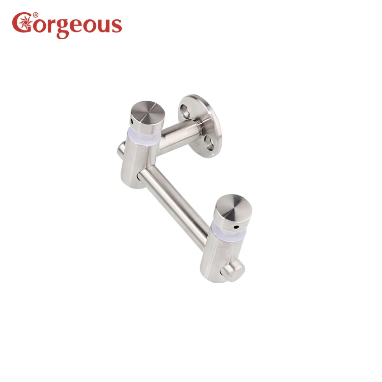 Gorgeous Wholesale price glass standoff hardware stainless steel wall mounted glass Fixed clamp