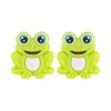 Frog Focal bead Apple Green SA226
