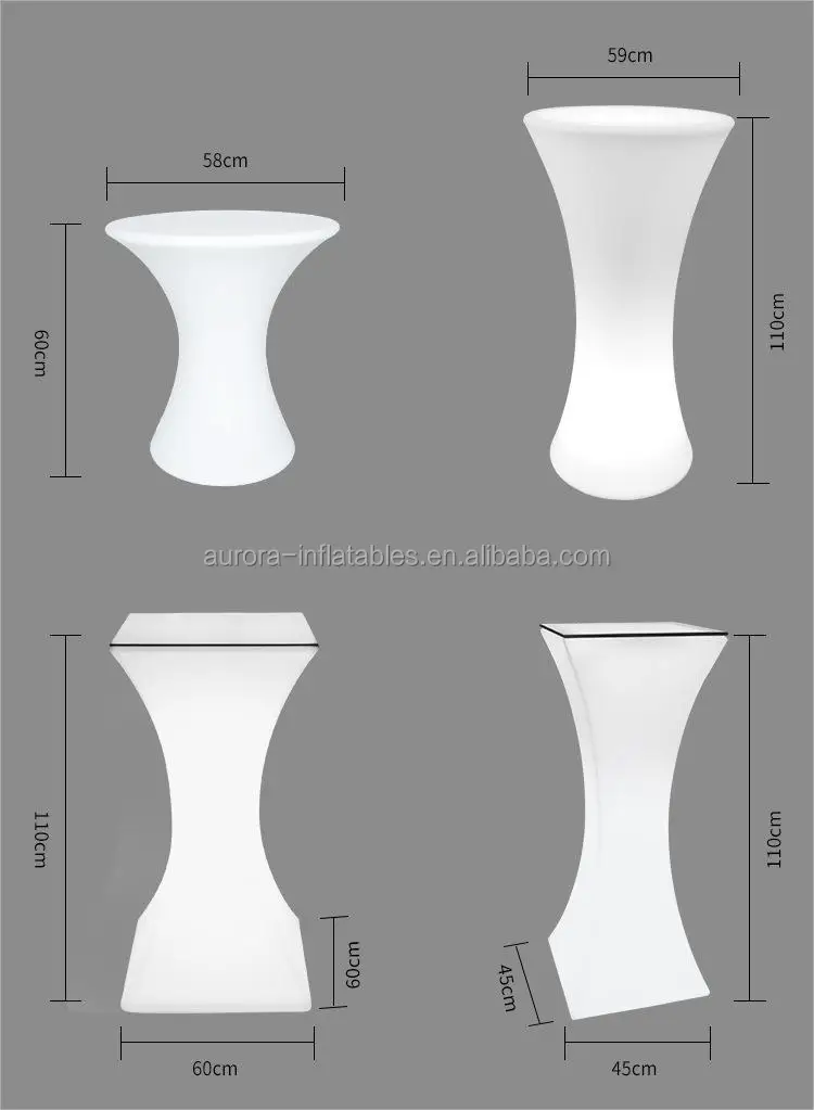 Led Bar Furniture Light Up Cocktail Table And Chairs Waterproof Led Bar Table Lighting Furniture