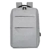 two zipper with USB grey