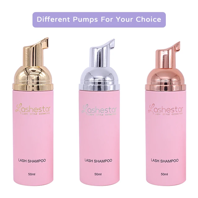 Лидер продаж индивидуальный органический натуральный шампунь с ароматом розы собственным этикеткой для удлинения ресниц из