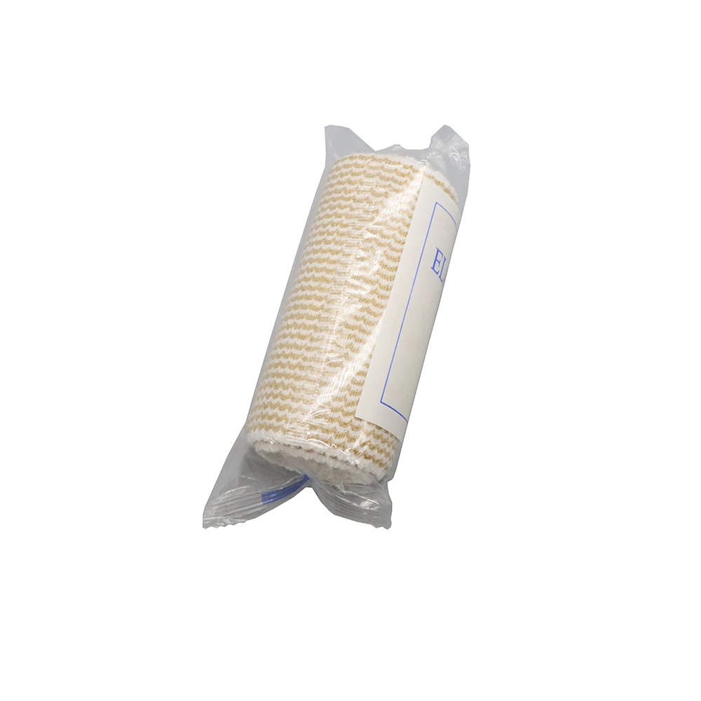 BLUENJOY Elastic Bandage Wrap Compression for Legs Ankle Knee Tummy Body Latex-Free Wraps for Sports or for Clinical Fixation
