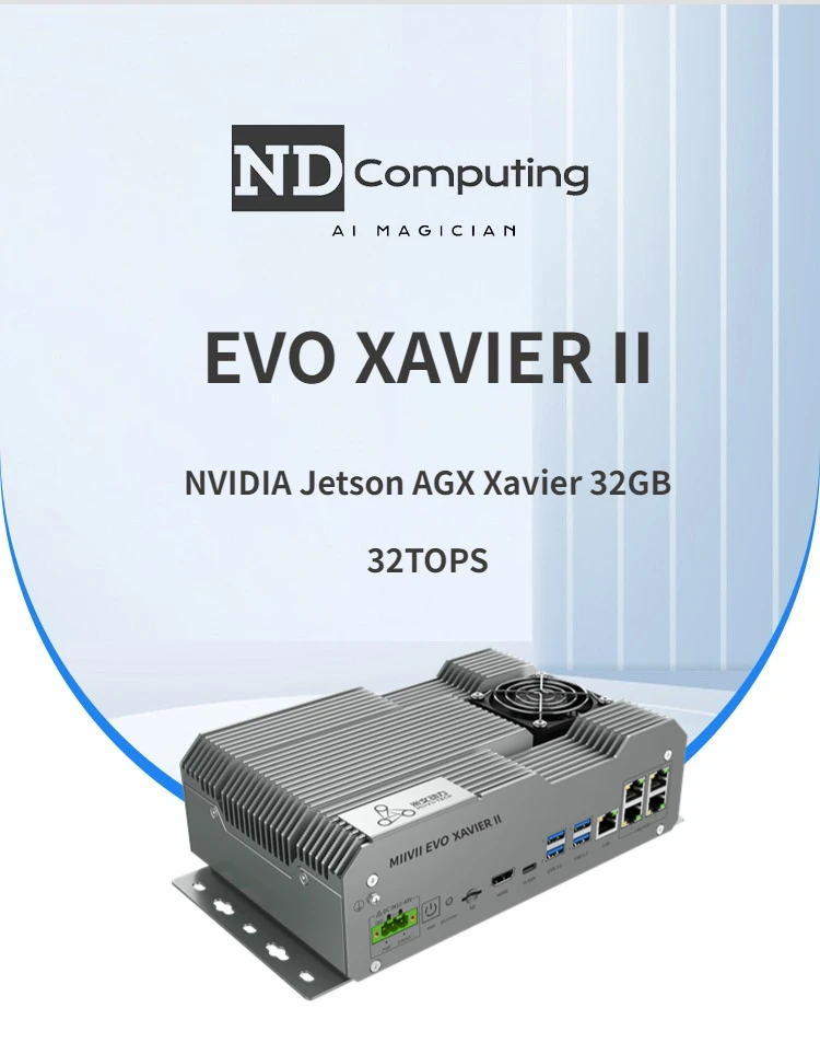 Nvidia Jetson Agx Xavier Embedded Computer Intelligent Edge Computing
