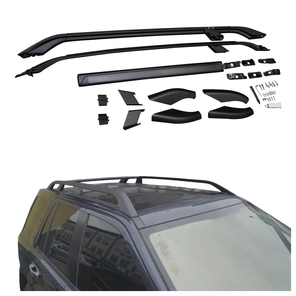 YH-C-007 High Quality Aluminum Alloy Roof Rack Roof Rails Luggage Rack for Land Rover Freelander 2