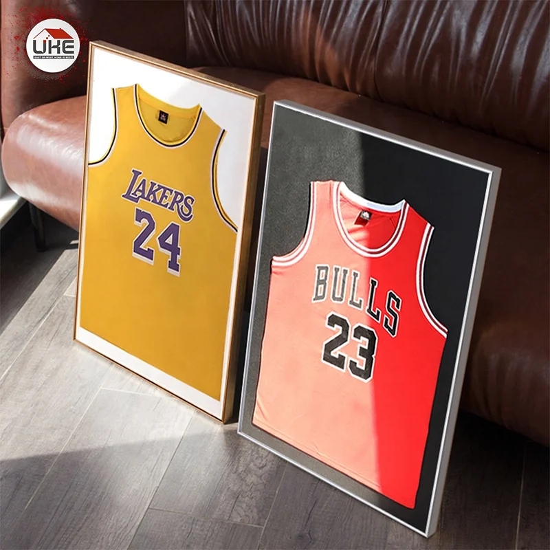 Aluminum Jersey Photo Frame Wall Decor Jersey Frame Display Souvenir  Collect Frame Wall Hanging Custom Frame ask us real freight - AliExpress