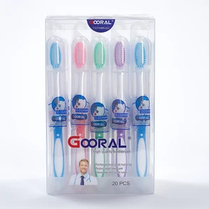 High Quality Soft Nylon Bristle Adult Toothbrush Disposable Oral Care Hygiene Products Plastic Wholesale Cheap Oral Care Brushes