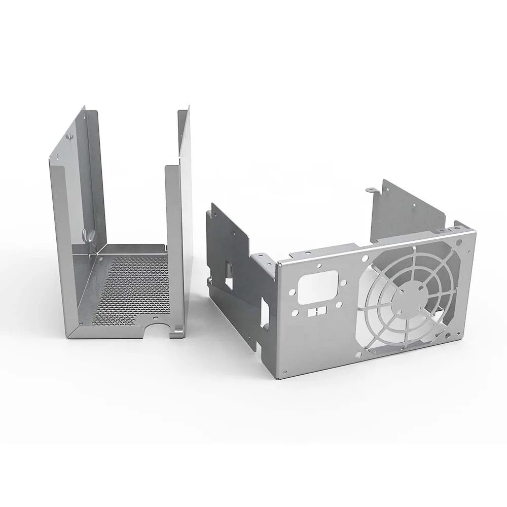 High Quality OEM China Custom Steel Aluminum Parts Bending Anodized Sheet Metal Fabrication Frame Enclosure Welding Machining