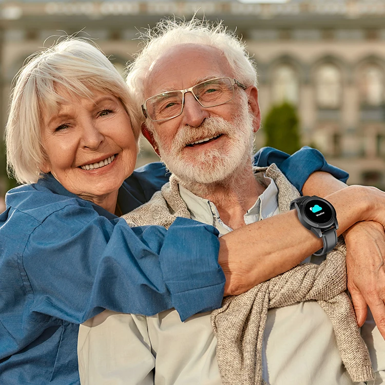 Adultos Mayores Smartwatch Para Abuelos Reloj Inteligente De