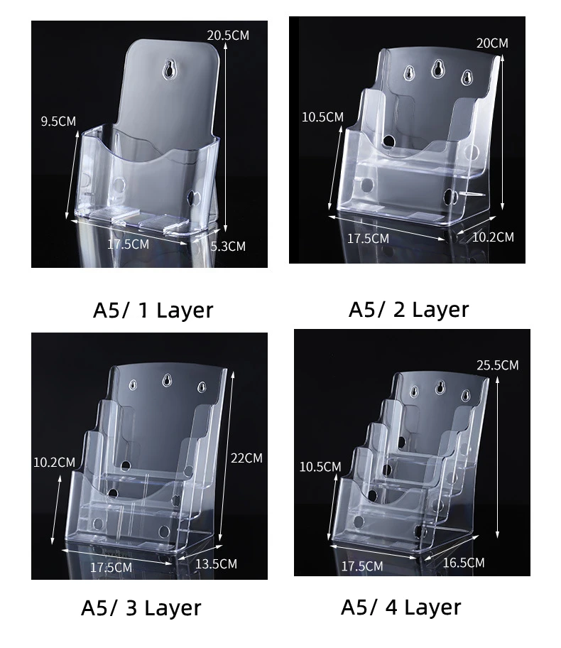 Manufacture Magazine Literature Holder A4 Size Custom Brochure Rack ...
