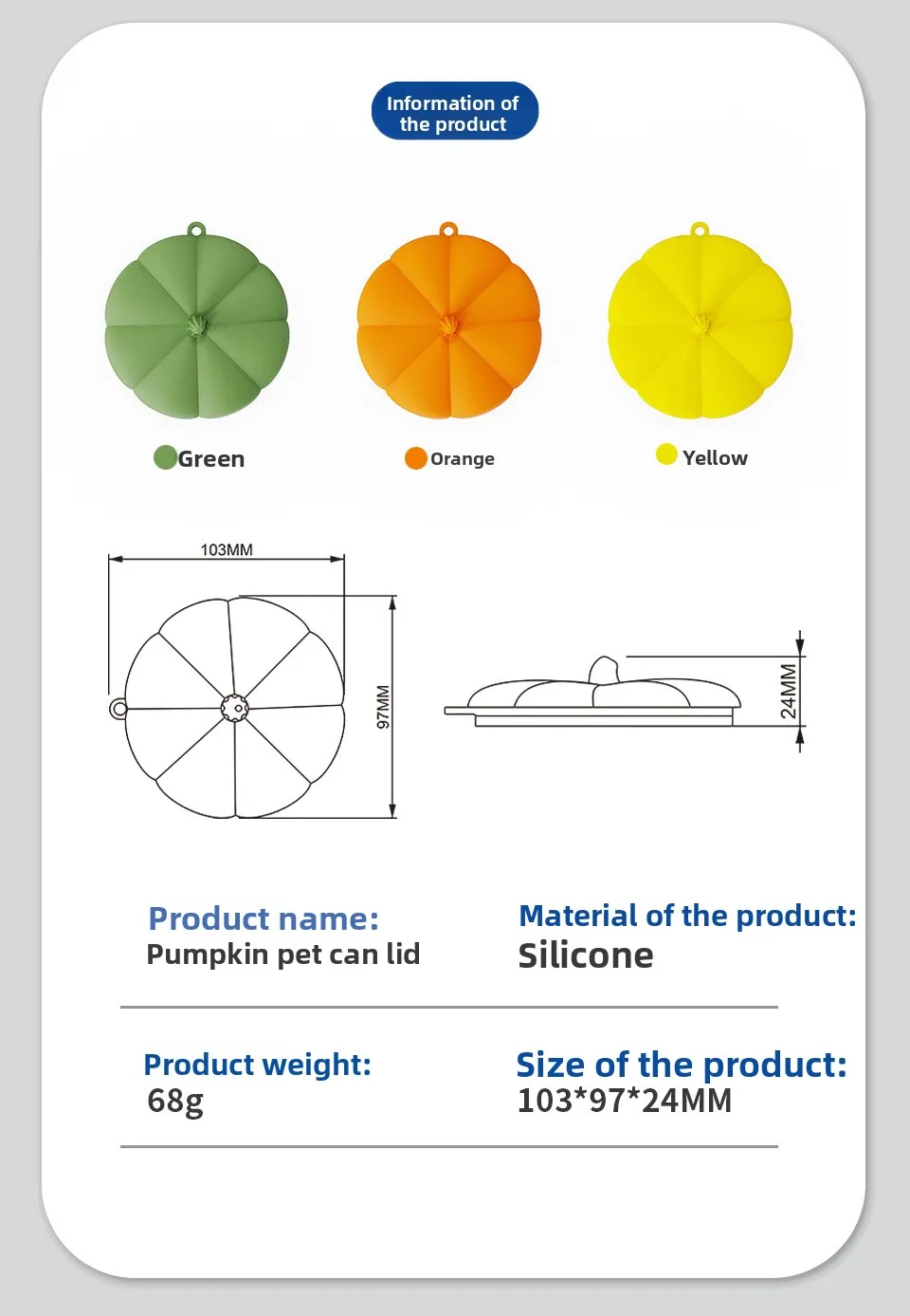 3-in-1 Fresh-keeping Silicone Cat Can Lid Leak-Proof Pet Bowl Sealing for Cats and Dogs supplier