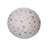 Tapis rond assorti en soie glacée (tapis uniquement, sans tente)