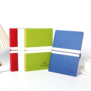 factory produce 2026 soft cover pu leather cover A5 Notebooks Agenda Planner with band