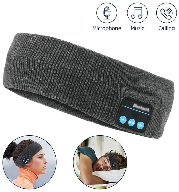 Soft Stereo Sound Headphones Fitness Music wireless Headband - ANKUX.COM