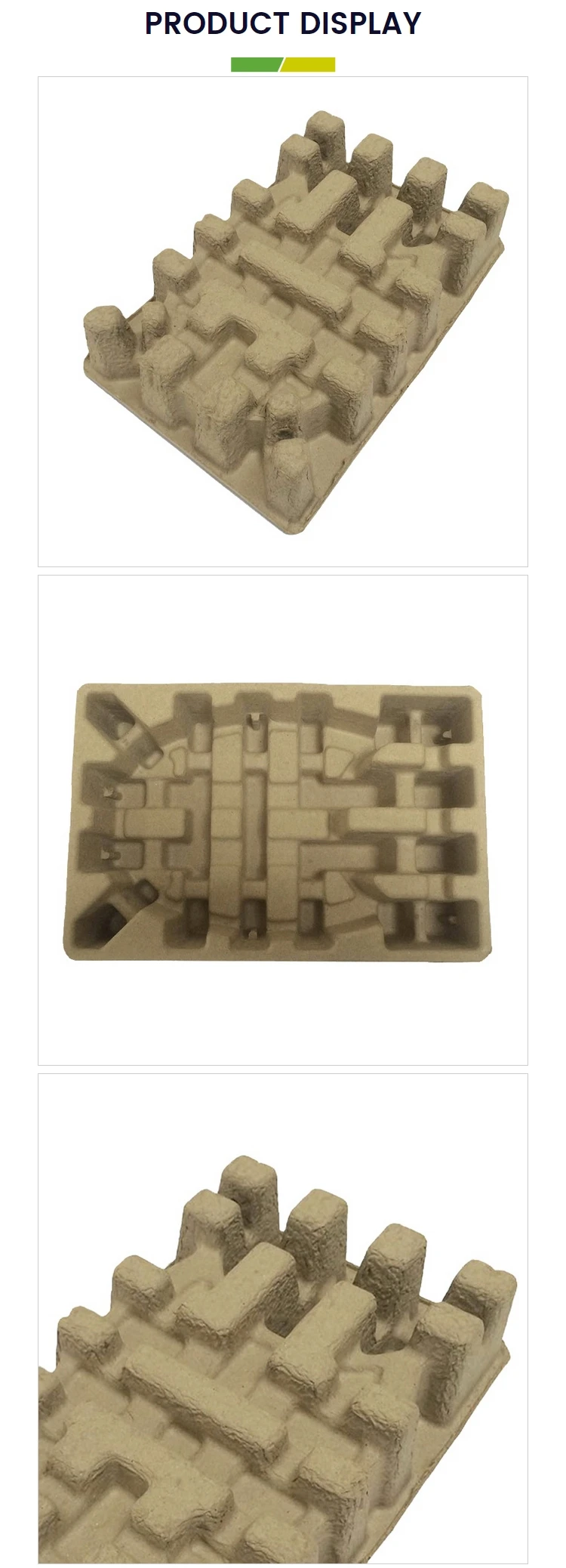 Eco Friendly Product Molded Manufacturer Dry Press Recyclable Paper