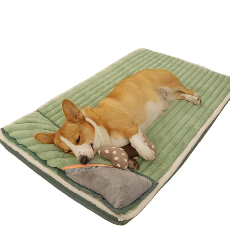 HOOPET Dog Bed Padded Cushion for Small Big Dogs Sleeping Beds and Houses  for Cats Super Soft Durable Mattress Removable Pet Mat